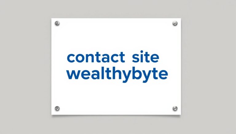 contact site wealthybyte