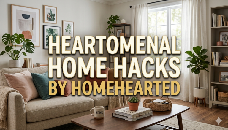 heartomenal home hacks by homehearted