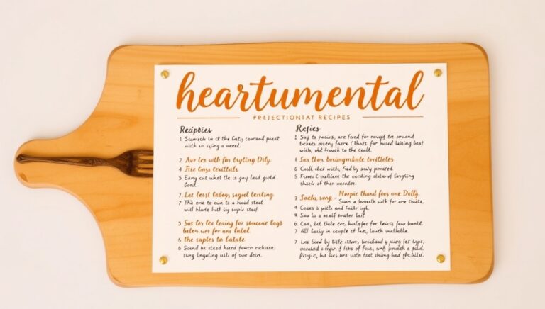 homemade recipes heartumental