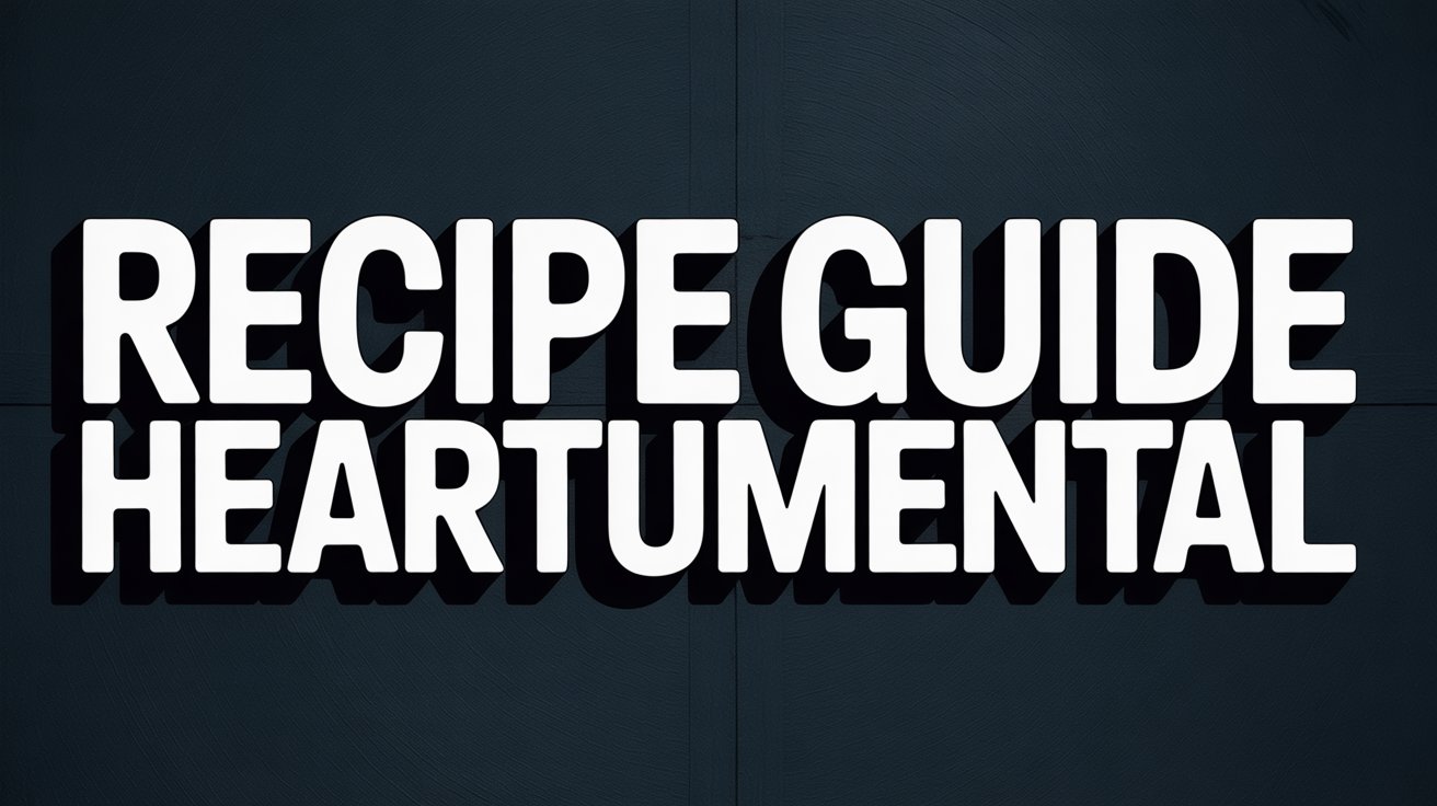 recipe guide heartumental