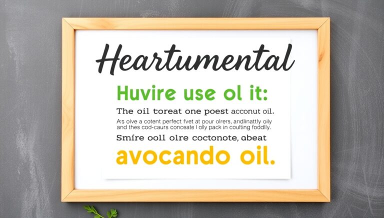 which cooking oil to use heartumental