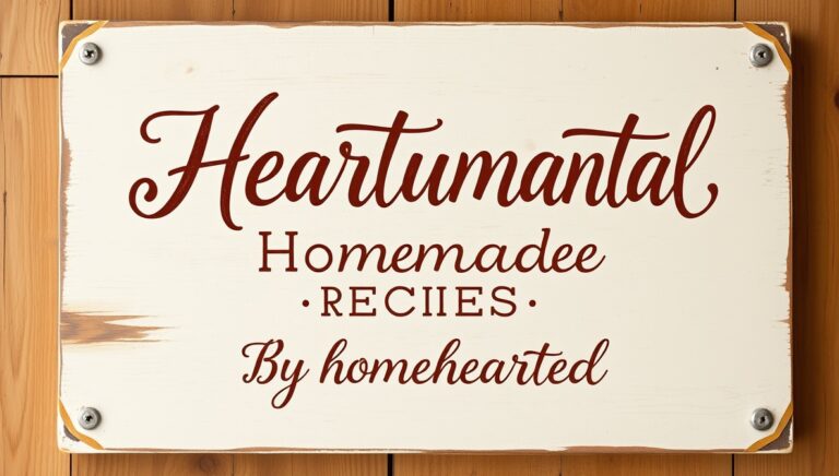heartumental homemade recipes by homehearted